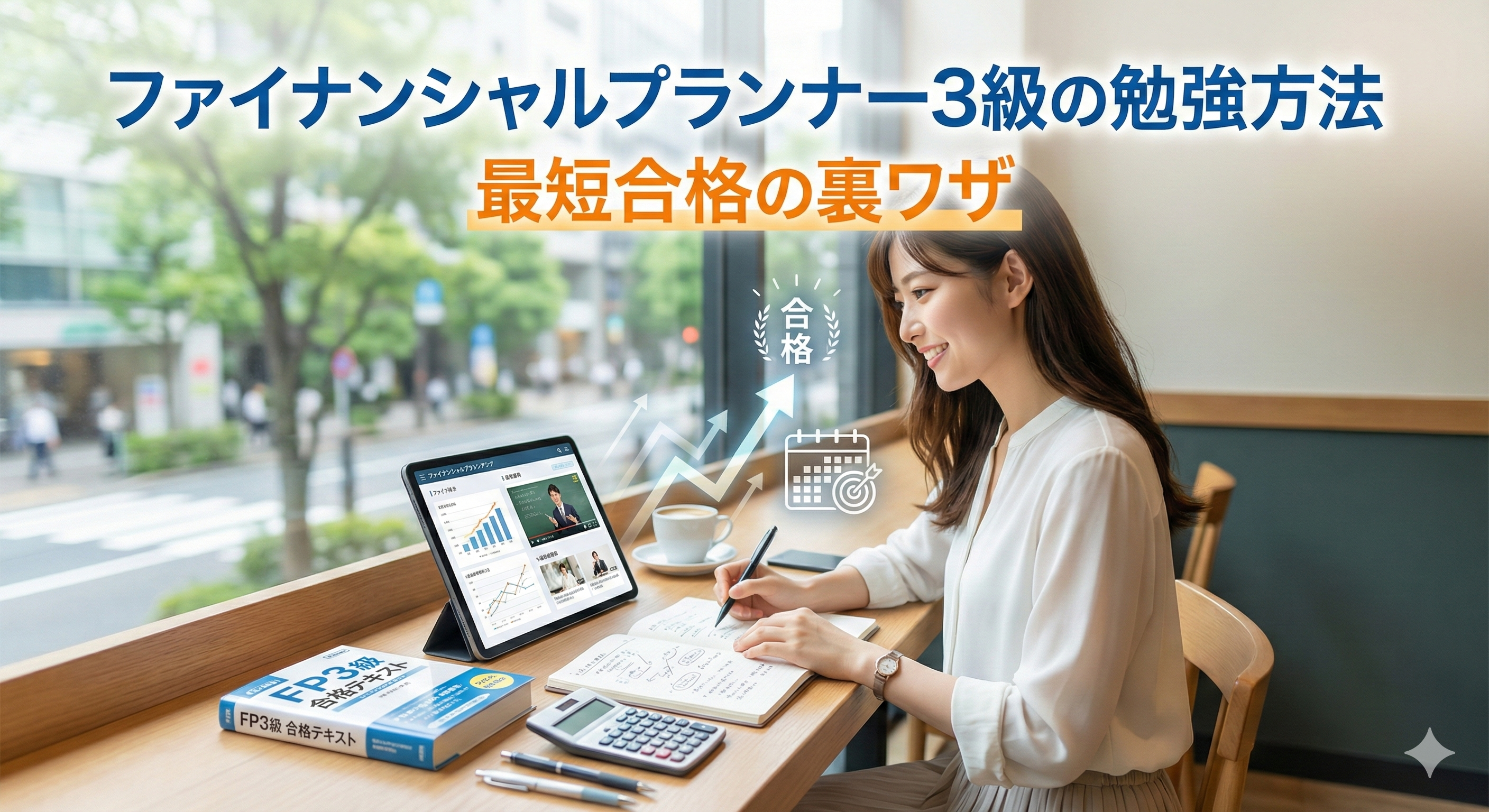 FP3級に合格するための記事のアイキャッチ画像