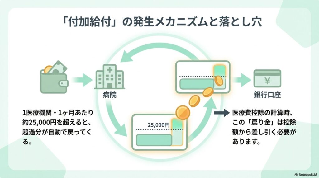共済組合の付加給付（一部負担金払戻金）が発生する仕組みと医療費控除への影響