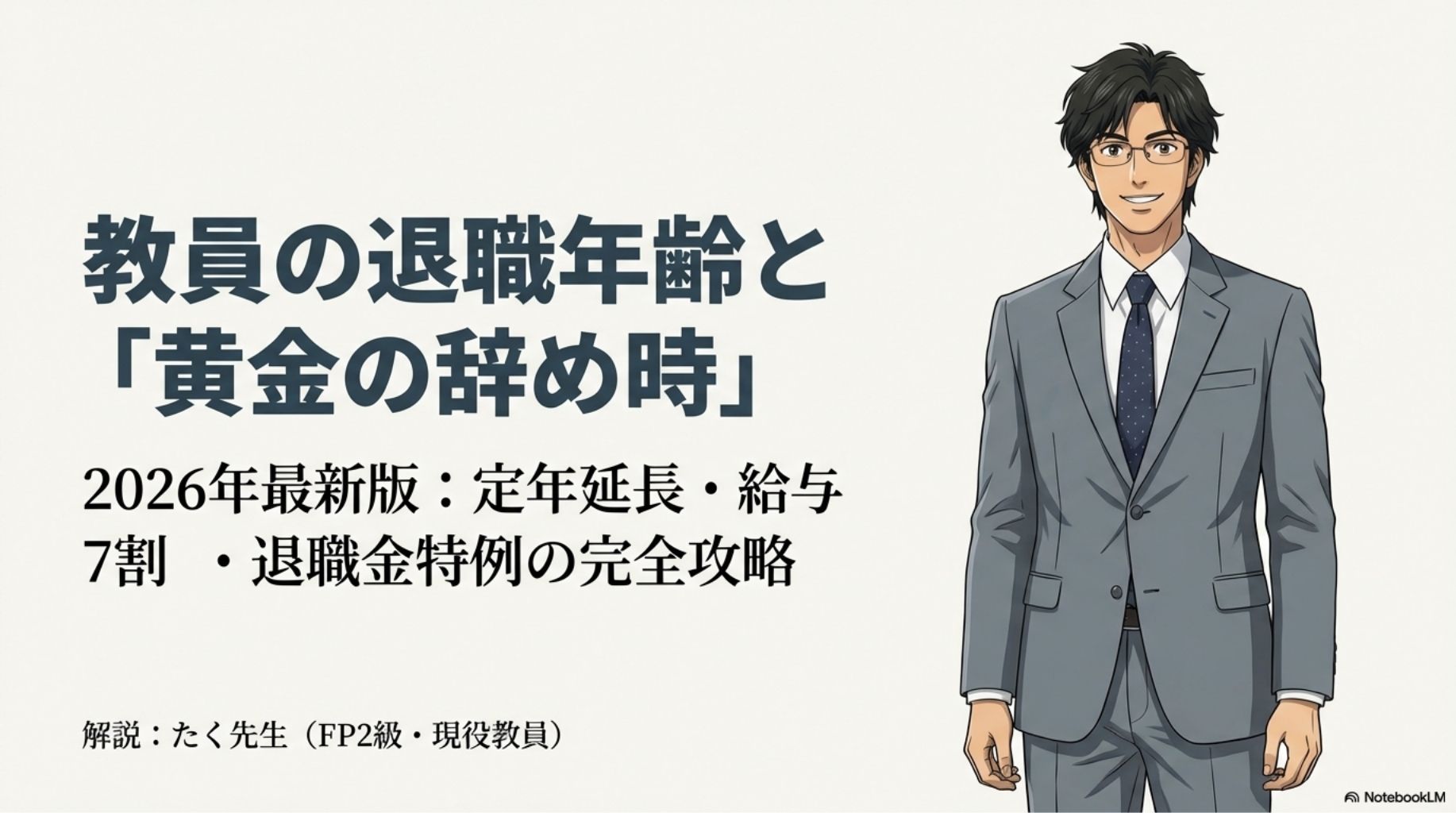 黄金の辞め時のタイトル