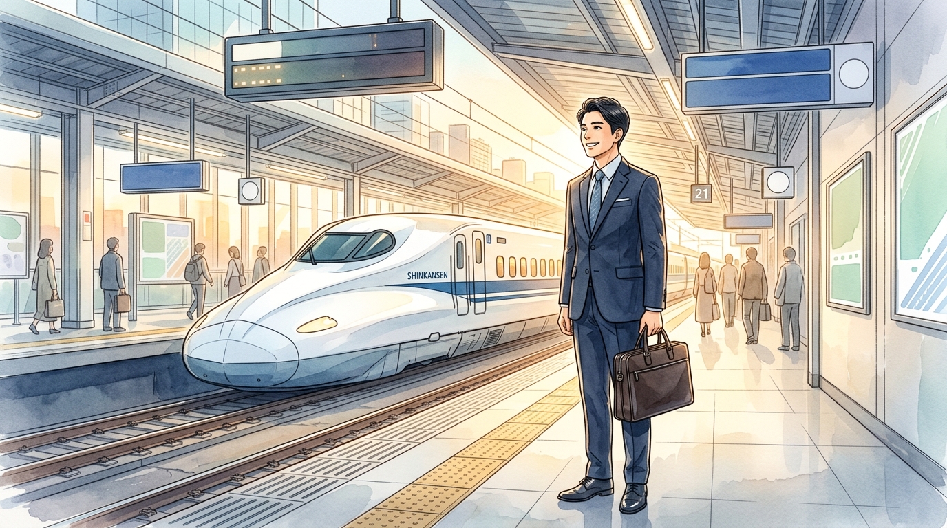 新幹線や特急を利用した教員の出張旅費(運賃・特急料金)の計算イメージ