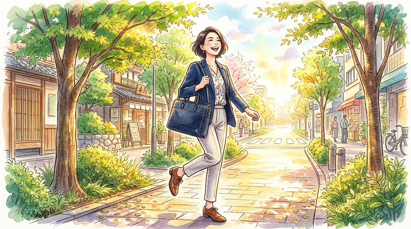 新しい人生の第一歩を踏み出すあなたへ