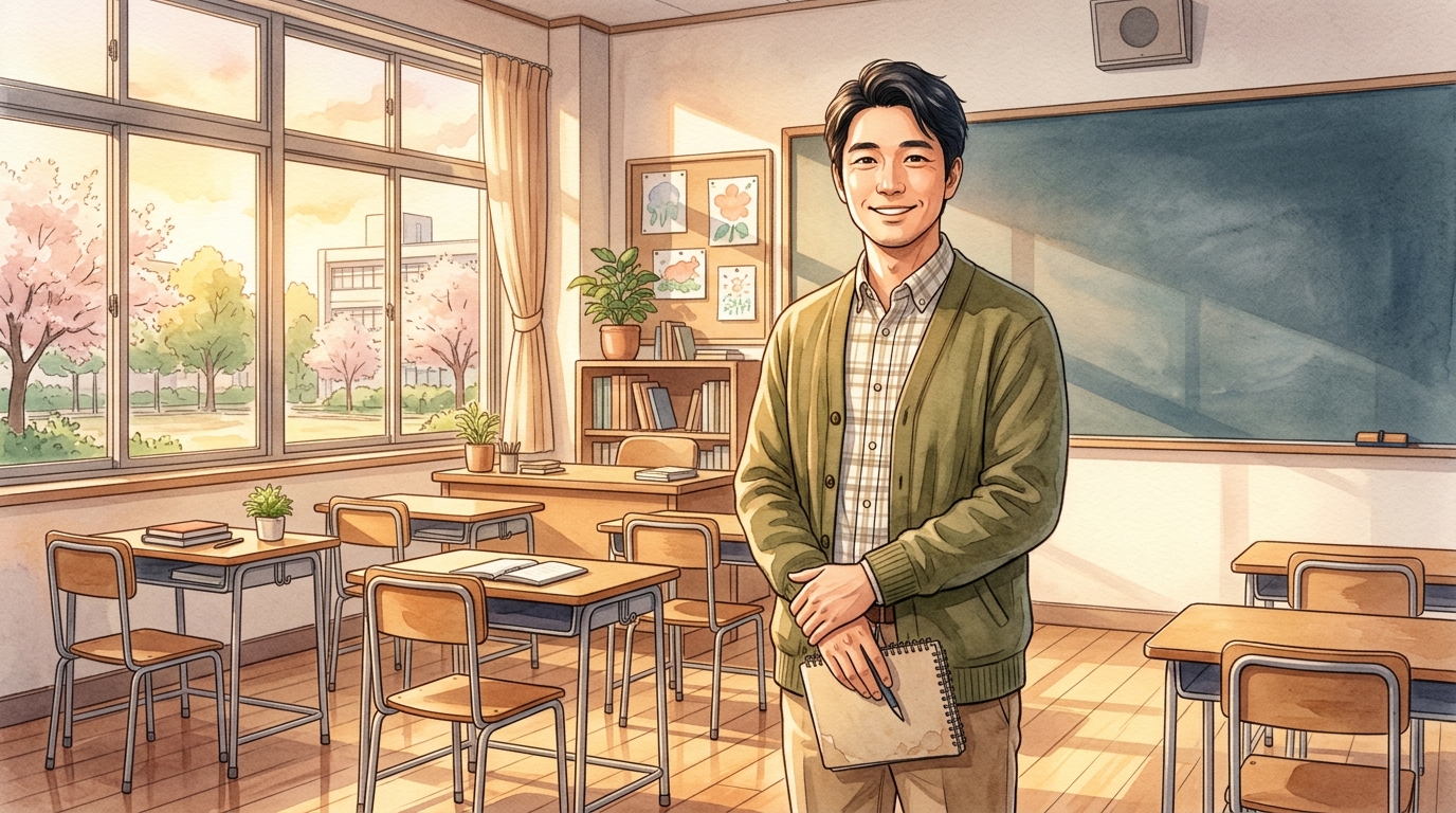 校務効率化によって生まれた時間で心にゆとりを持って教職に向き合うたく先生