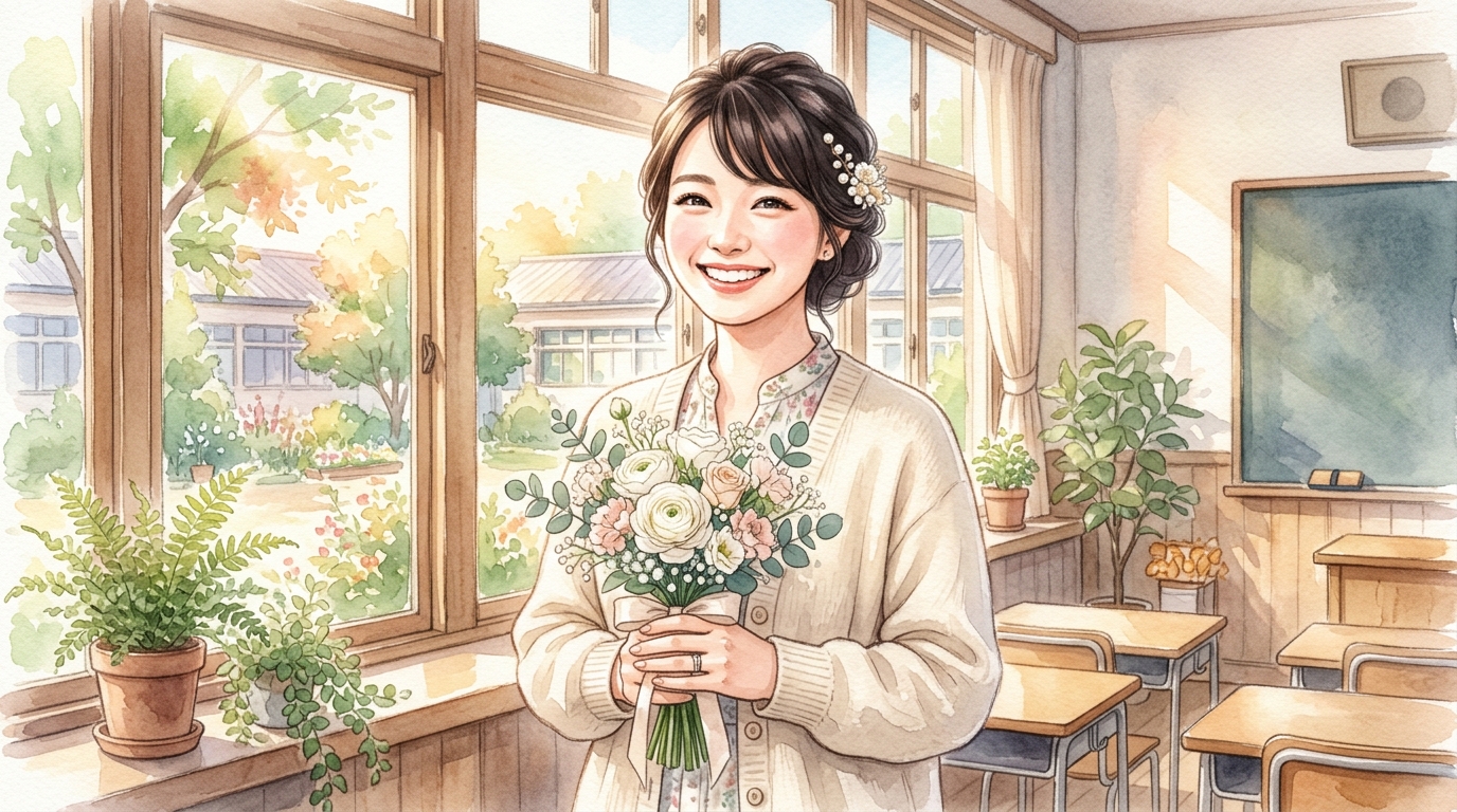 教員の結婚手当と祝い金・結婚休暇をFP解説するアイキャッチ