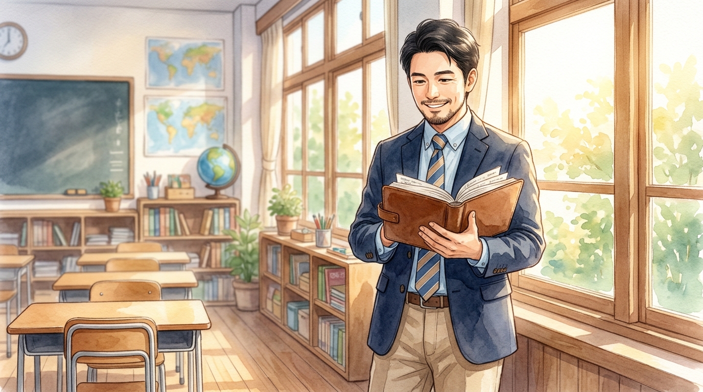 教員の昇給と号給の仕組みをFP視点で解説するアイキャッチ