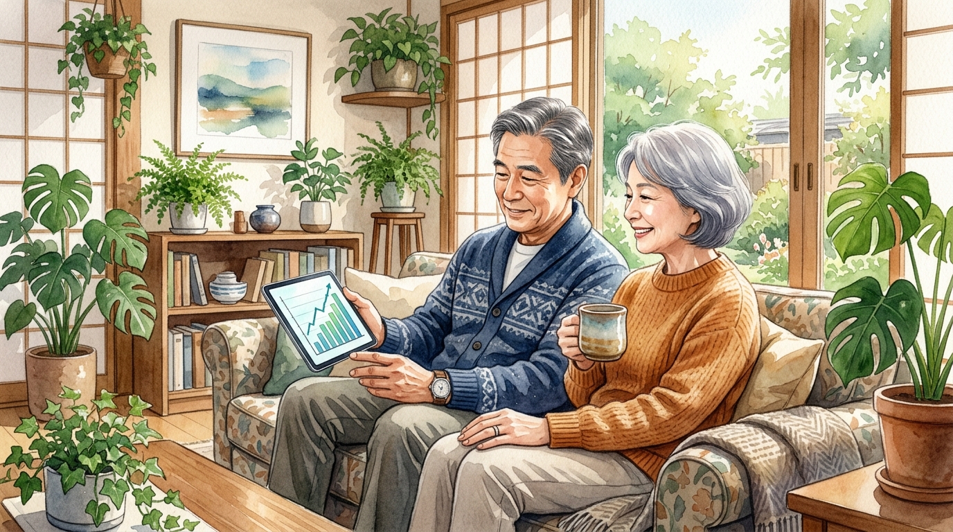 付加給付と手頃な共済で無駄のない医療保障を整える教員夫婦のイメージ