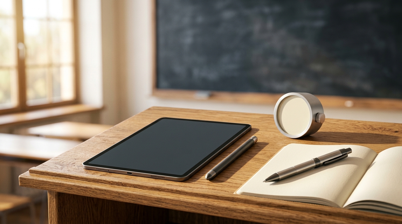教壇で授業をペーパーレス化するiPadとApple Pencil